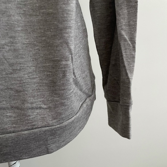 "Hello Pumpkin" Heather Gray Pullover Sweatshirt - Picture 8 of 11